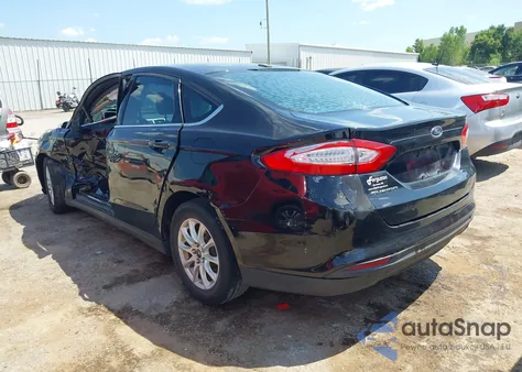 2016 Ford Fusion S из США, поврежденный, VIN 1FA6P0G70G5100692